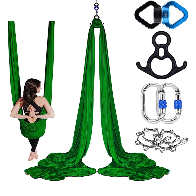 Yoga Swing Aerial - Cómodo Columpio Aéreo Ajustable para Yoga,
