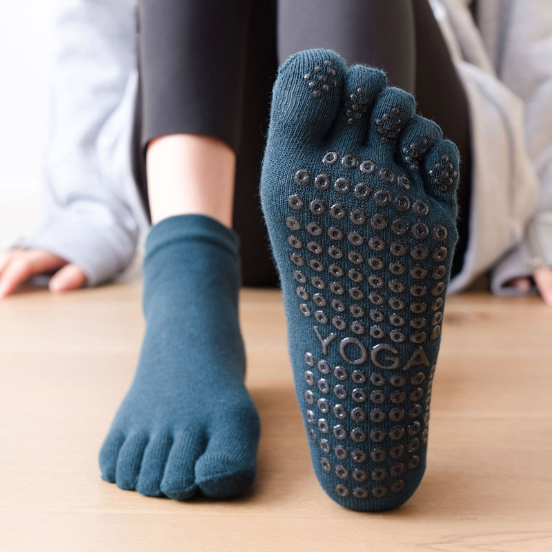 Yoga Fitness Women - Calcetines antideslizantes de Pilates para mujer,