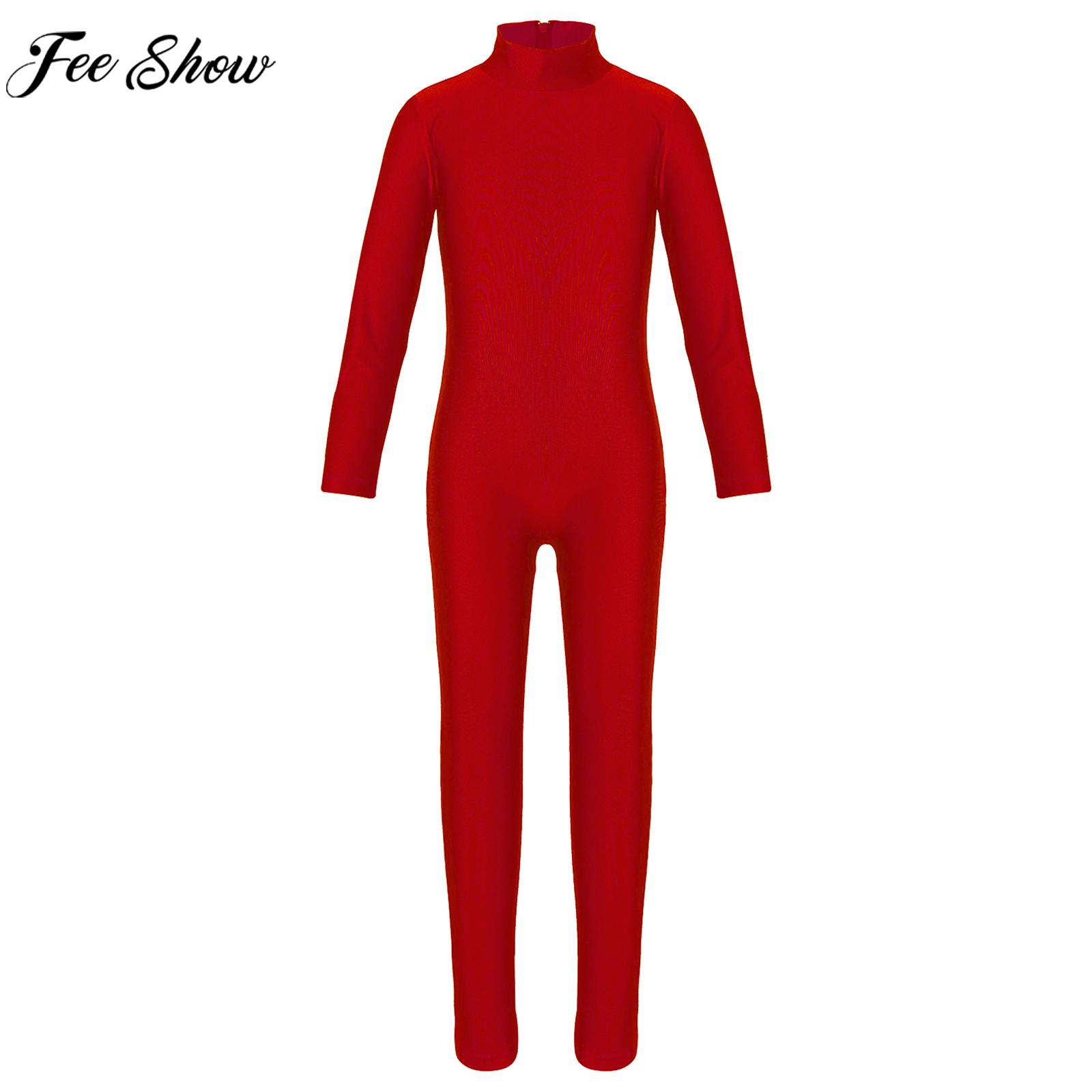 Yoga Fitness Jumpsuit - Niños Niña de manga larga con