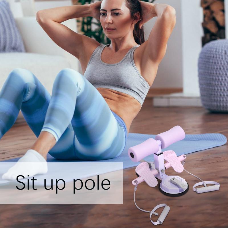 Sit Up Bar Floor - Equipo de ejercicio para abdominales, barra