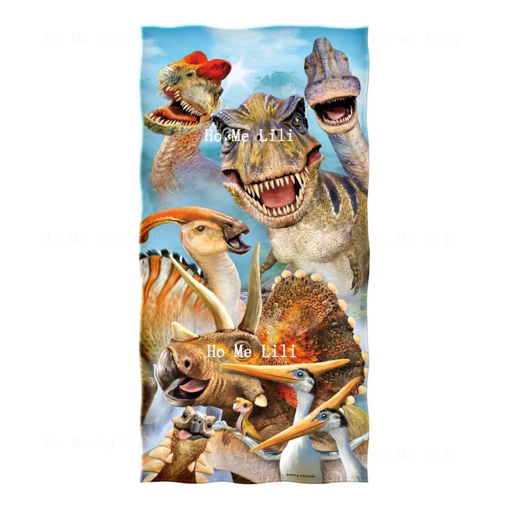 Yoga Fitness World - La toalla de secado rápido Dinosaur