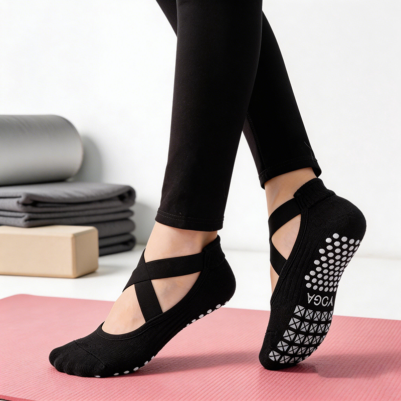 Yoga Fitness Women - Calcetines de yoga antideslizantes para mujer,
