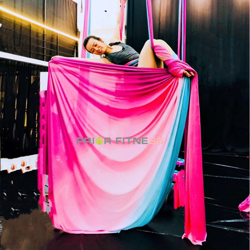Yoga Swing Aerial - Hamaca de yoga antigravedad Ombre, tela