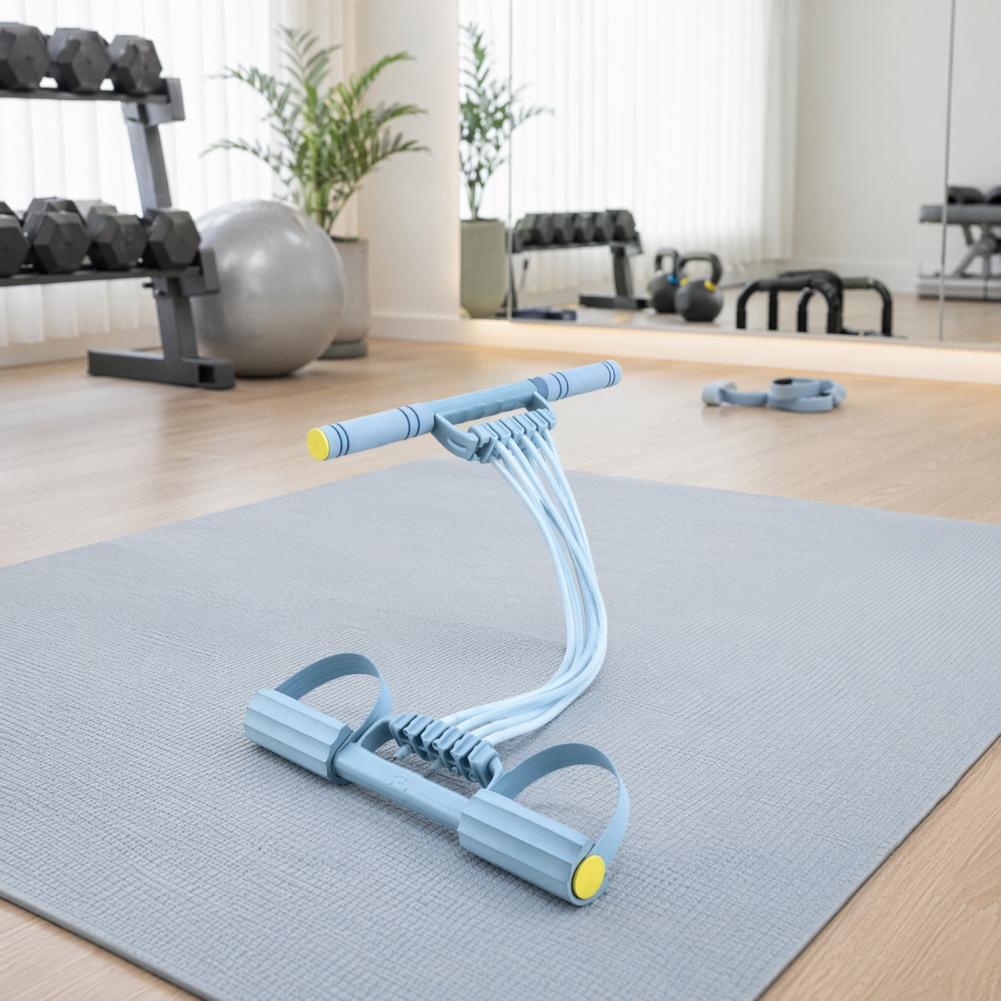 Banda de Resistencia de 10 Tub - Yoga Pedal Puller Fitness Equipment reseña y precio