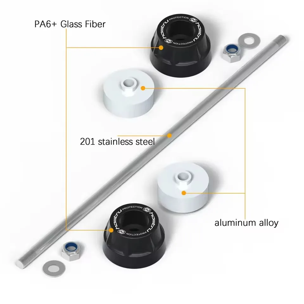 Para Suzuki GSX-8S GSX-8R eje  - Core Slider reseña y precio