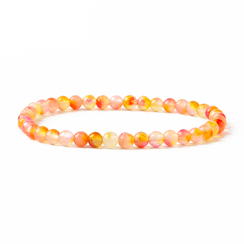 Pulsera de cuentas de granate  - Yoga Fitness Tracker reseña y precio