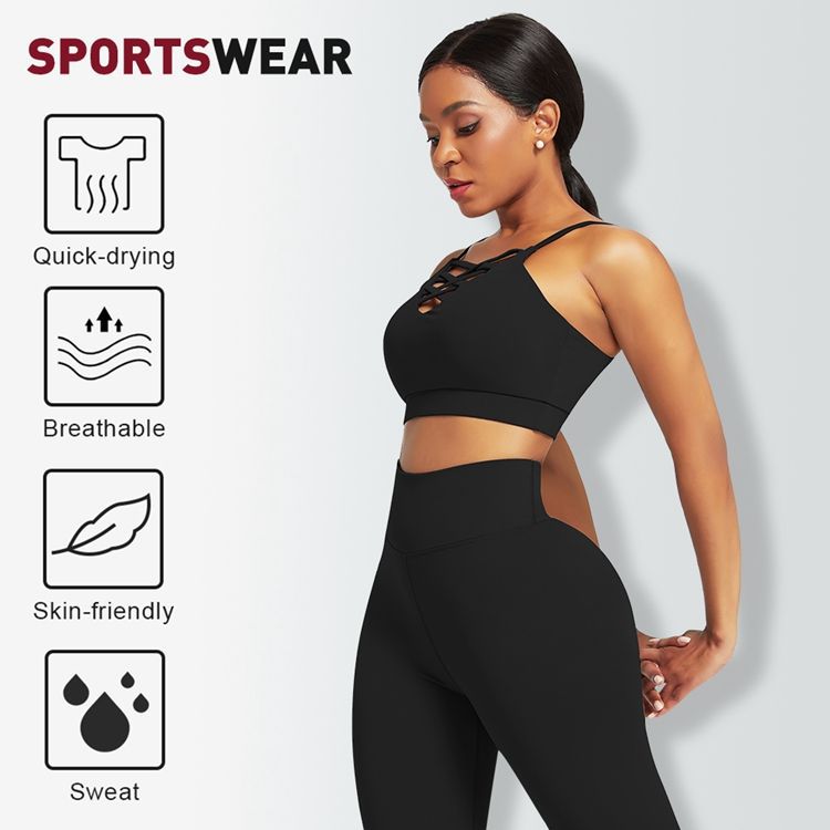 Conjunto Deportivo de Yoga par - Yoga Fitness Women reseña y precio