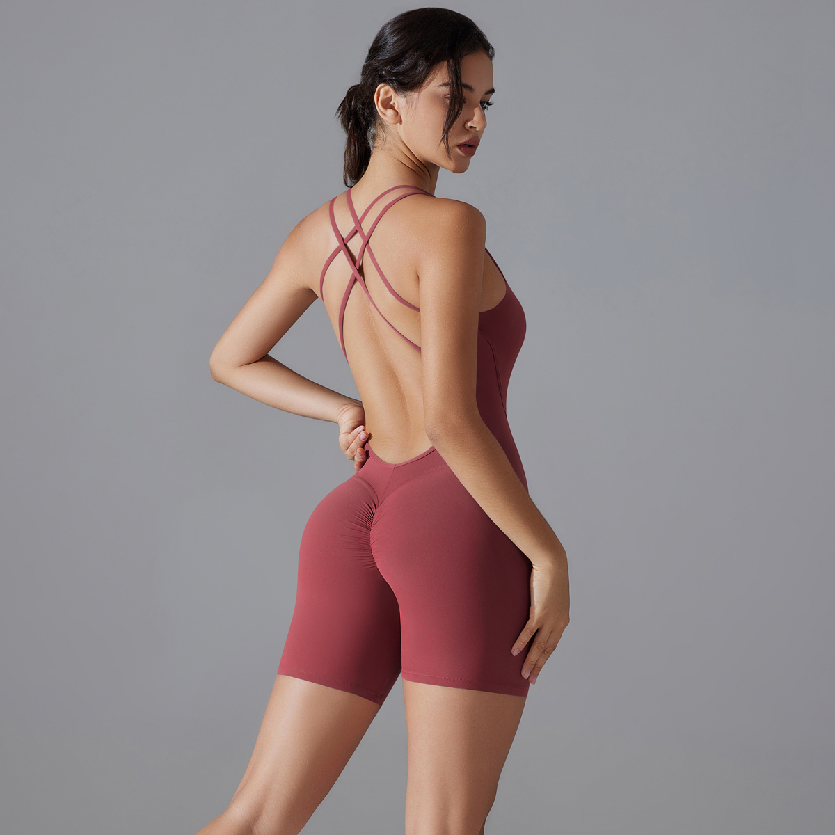 Conjunto de Yoga para mujer, m - Yoga Fitness Jumpsuit reseña y precio