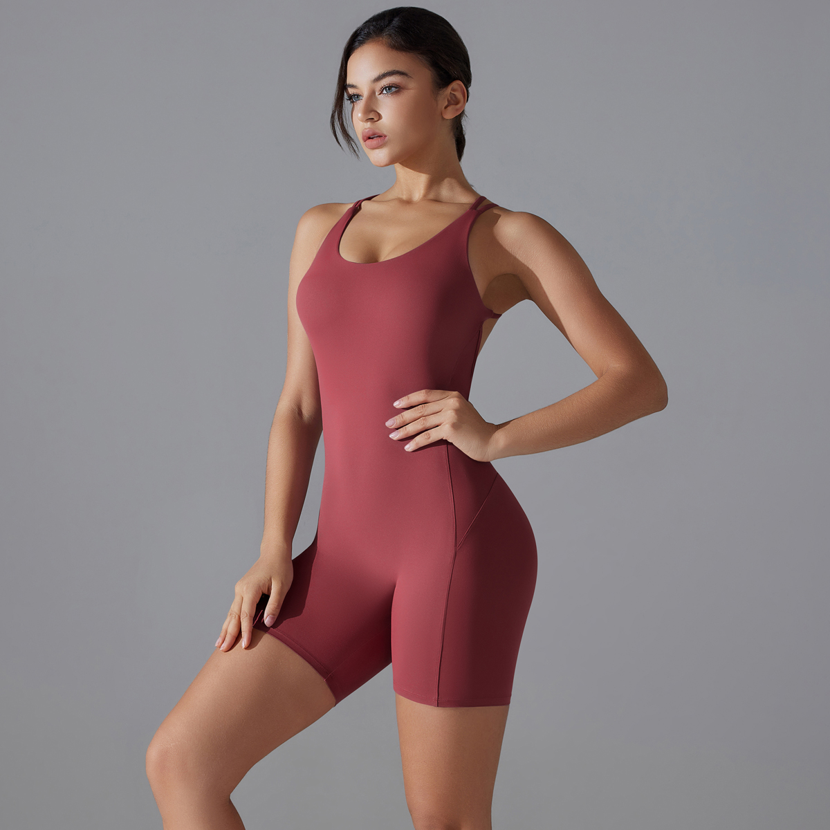 Conjunto de Yoga para mujer, m - Yoga Fitness Jumpsuit reseña y precio