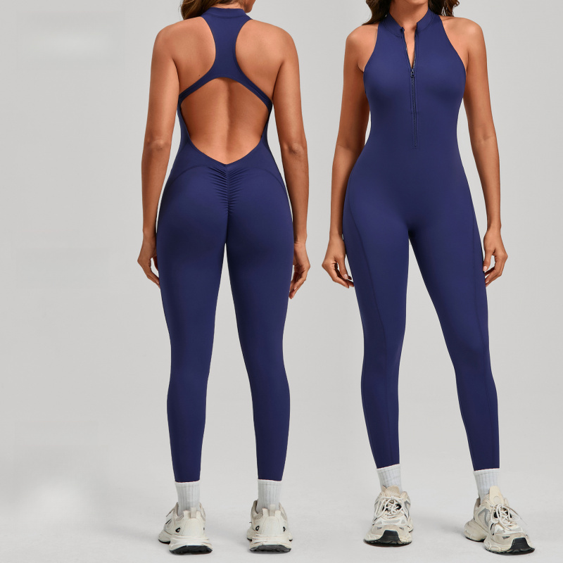 Mono de yoga de una pieza con  - Yoga Fitness Jumpsuit reseña y precio