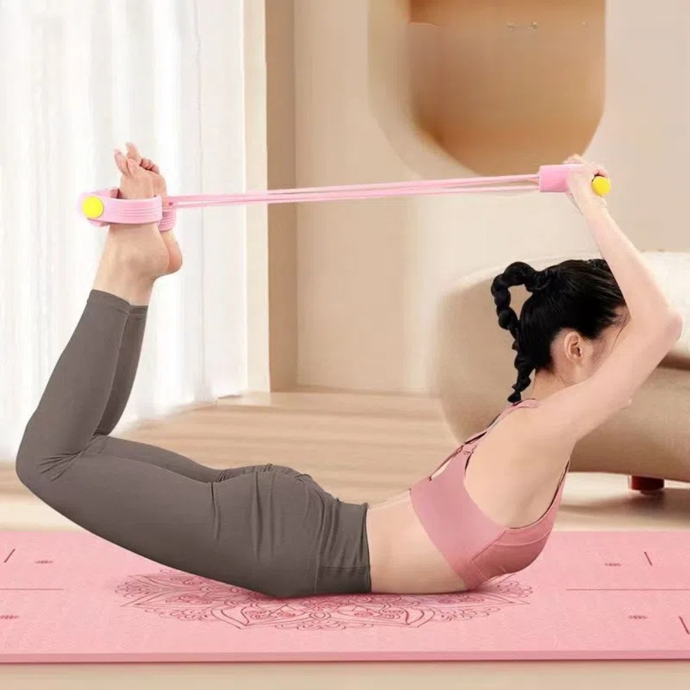 Set de 6 Bandas de Resistencia - Yoga Pedal Puller Fitness Equipment reseña y precio