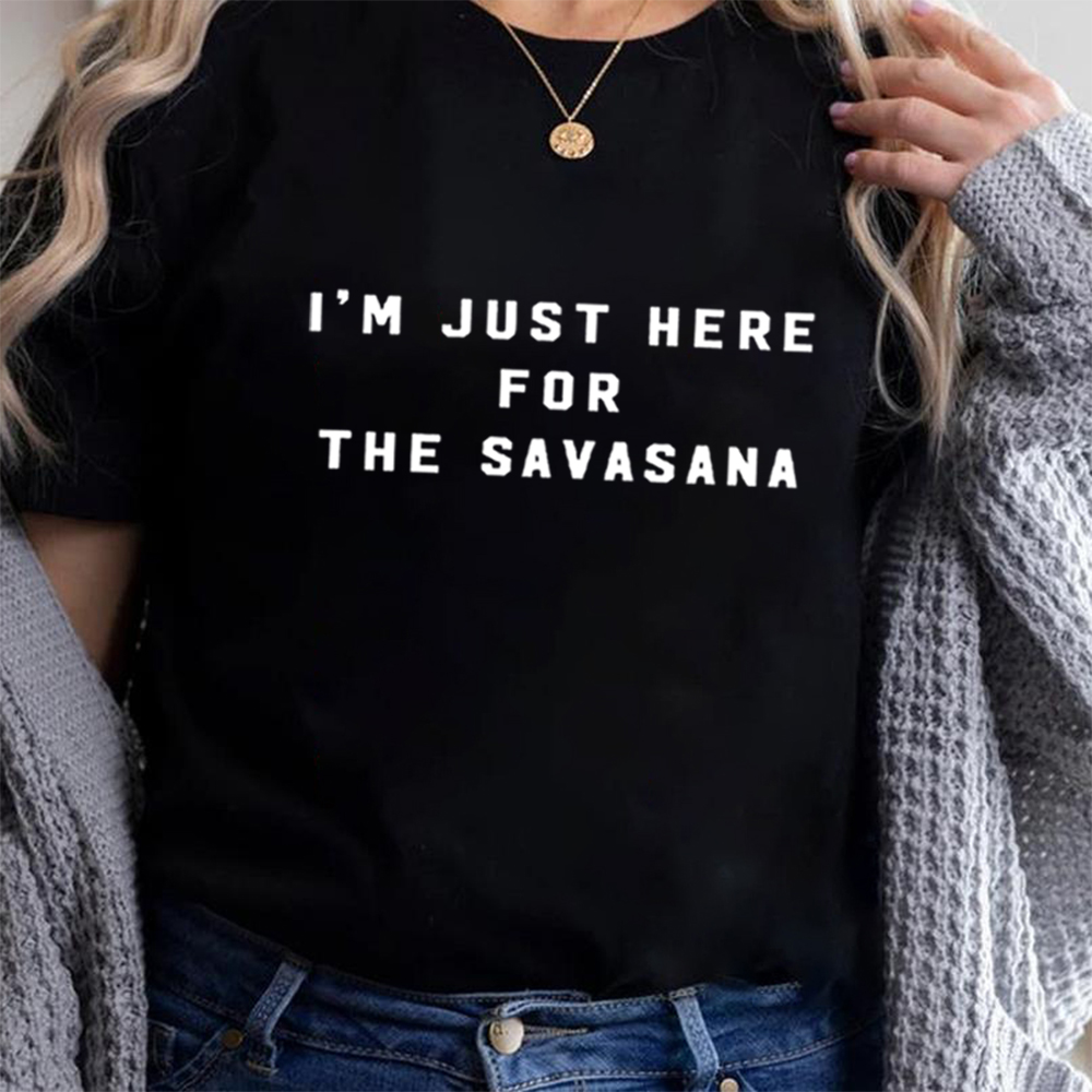 Sólo estoy aquí para la camisa - Yoga In Fitness First reseña y precio