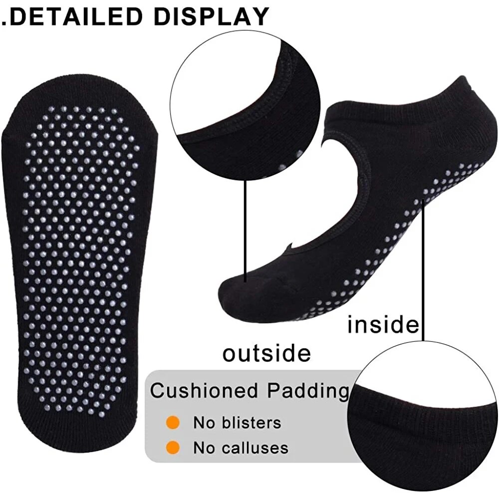Calcetines de Yoga de alta cal - Yoga Fitness Women reseña y precio