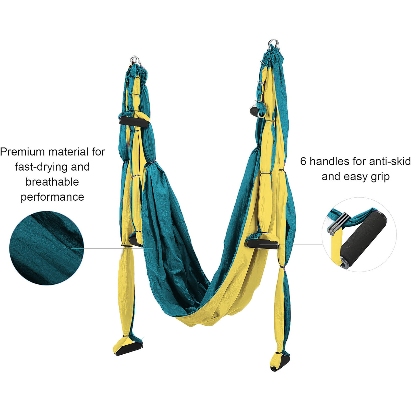 Гамак Для оги hamaca aérea de  - Yoga Swing Aerial reseña y precio