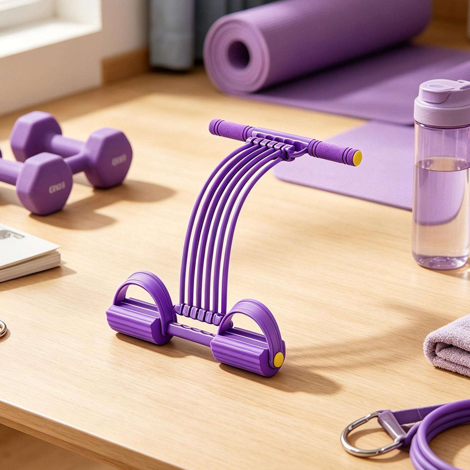 Banda de resistencia con pedal - Yoga Pedal Puller Fitness Equipment reseña y precio