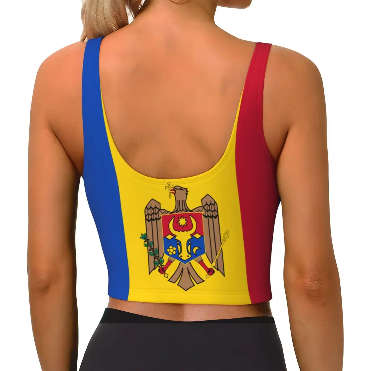 Camisetas básicas con bandera  - Yoga Fitness Women reseña y precio