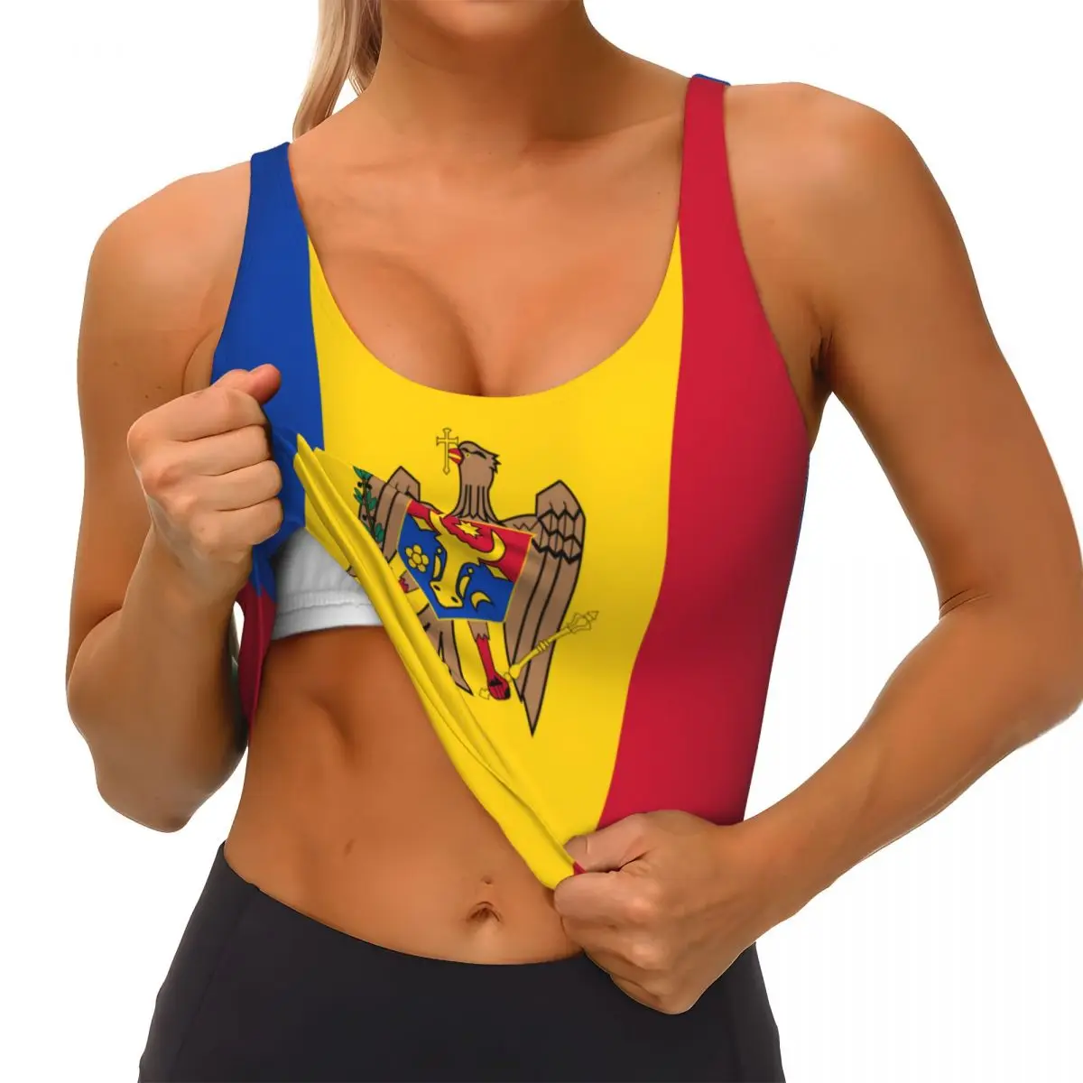 Camisetas básicas con bandera  - Yoga Fitness Women reseña y precio