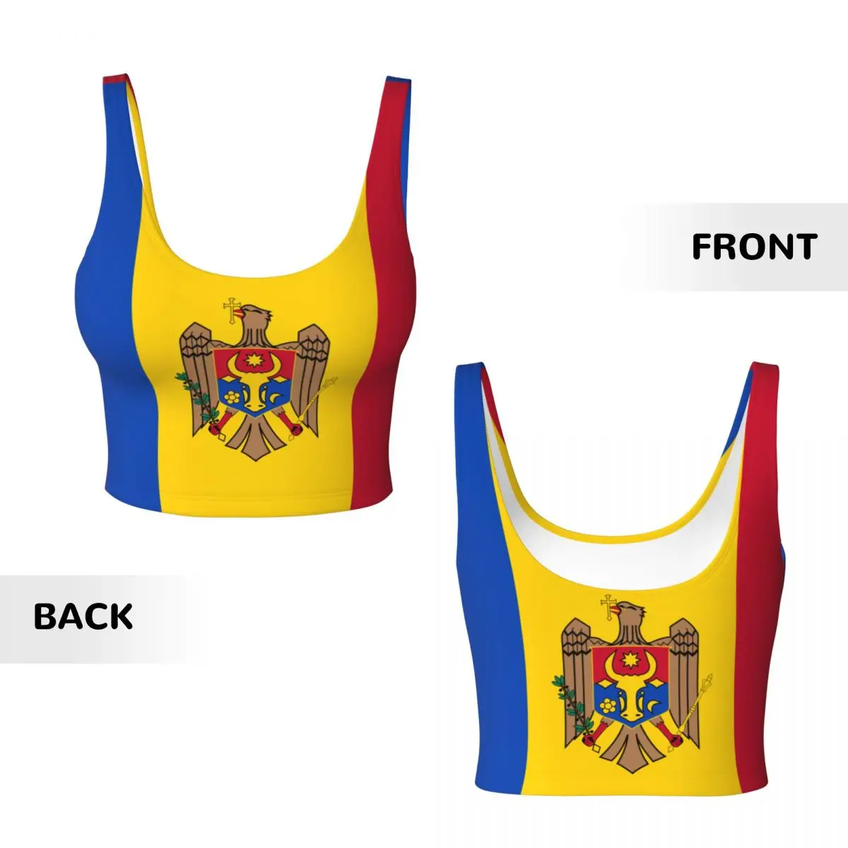 Camisetas básicas con bandera  - Yoga Fitness Women reseña y precio
