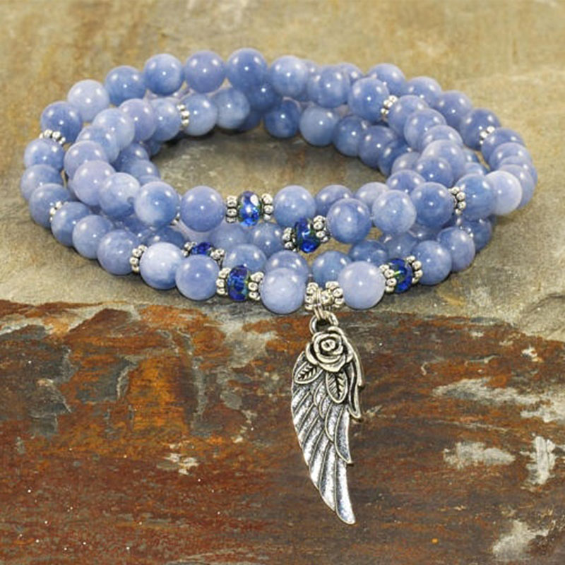 Collar de fluorita Mala 108, p - Yoga Fitness Tracker reseña y precio