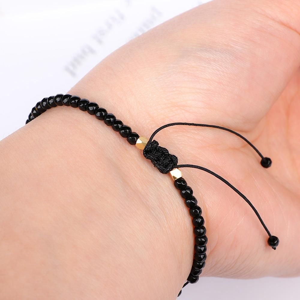 Pulsera de cuentas de piedra d - Yoga Fitness Tracker reseña y precio