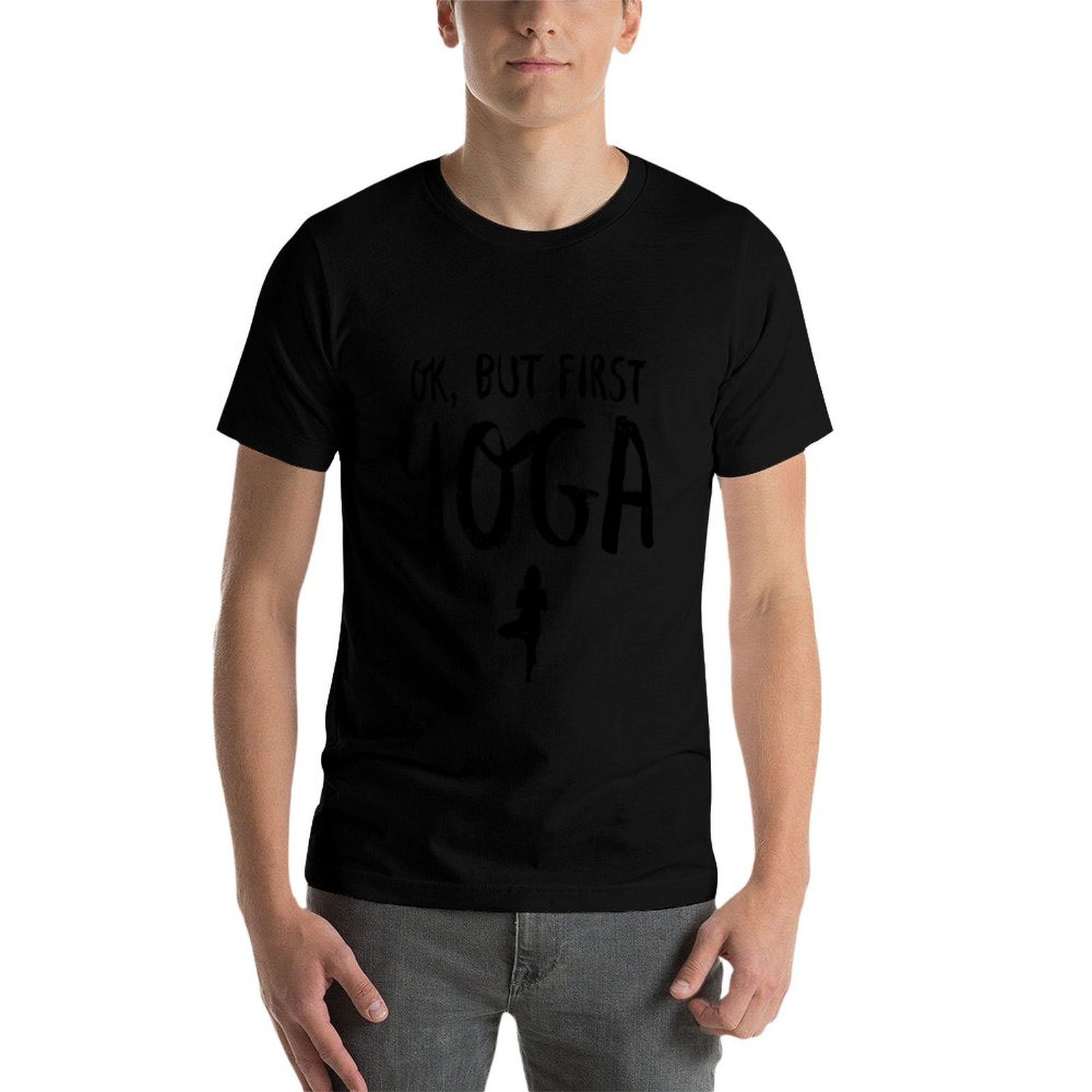 Camiseta Ok But First Yoga Fun - Yoga In Fitness First reseña y precio