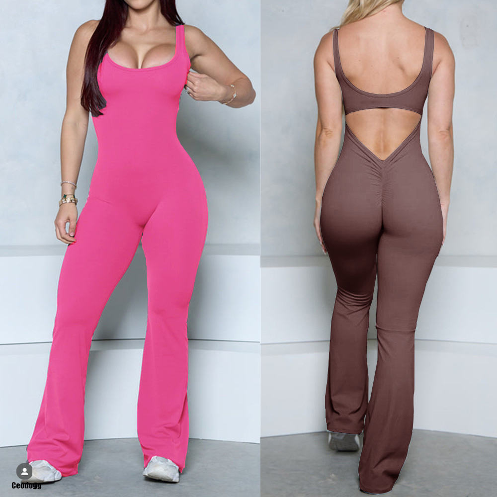 XS-XL nueva almohadilla para m - Yoga Fitness Jumpsuit reseña y precio