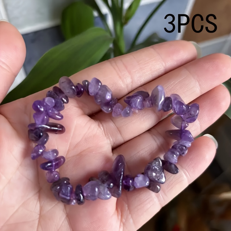 3 unids/set piedra Natural ama - Yoga Fitness Tracker reseña y precio