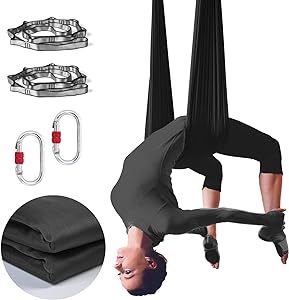 Hamaca de Yoga Aéreo de 8m, Pr - Yoga Swing Aerial reseña y precio