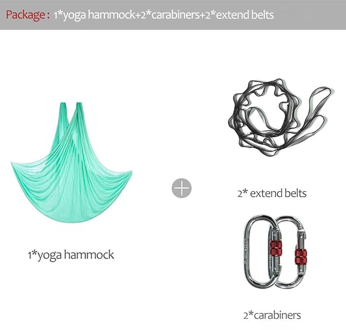 Hamaca de Yoga Aéreo de 8m, Pr - Yoga Swing Aerial reseña y precio