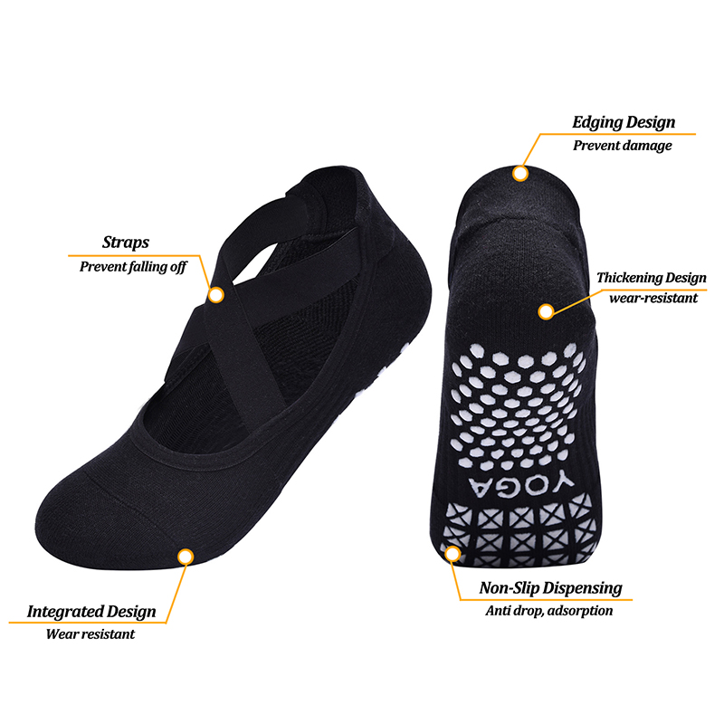 Calcetines de yoga antidesliza - Yoga Fitness Women reseña y precio