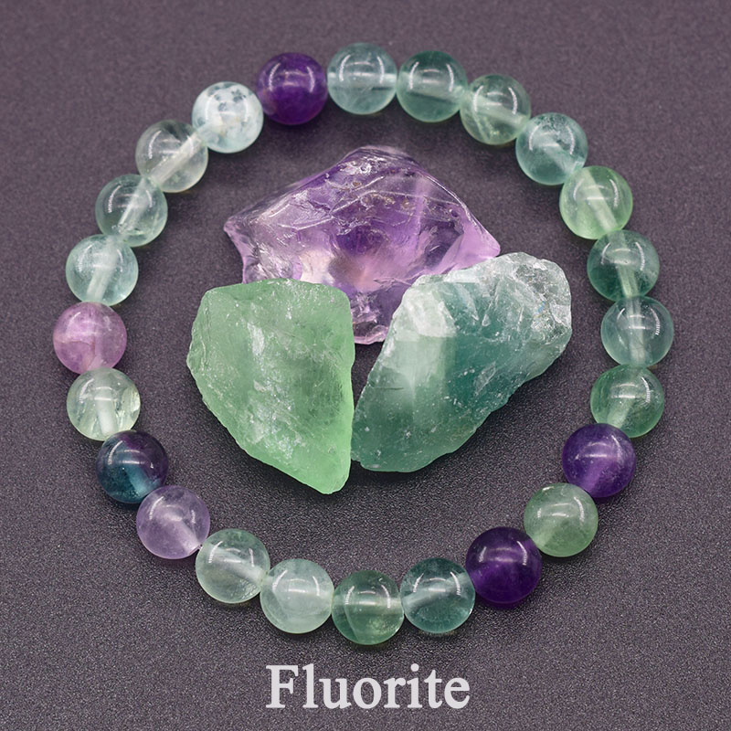 Pulsera de fluorita con piedra - Yoga Fitness Tracker reseña y precio