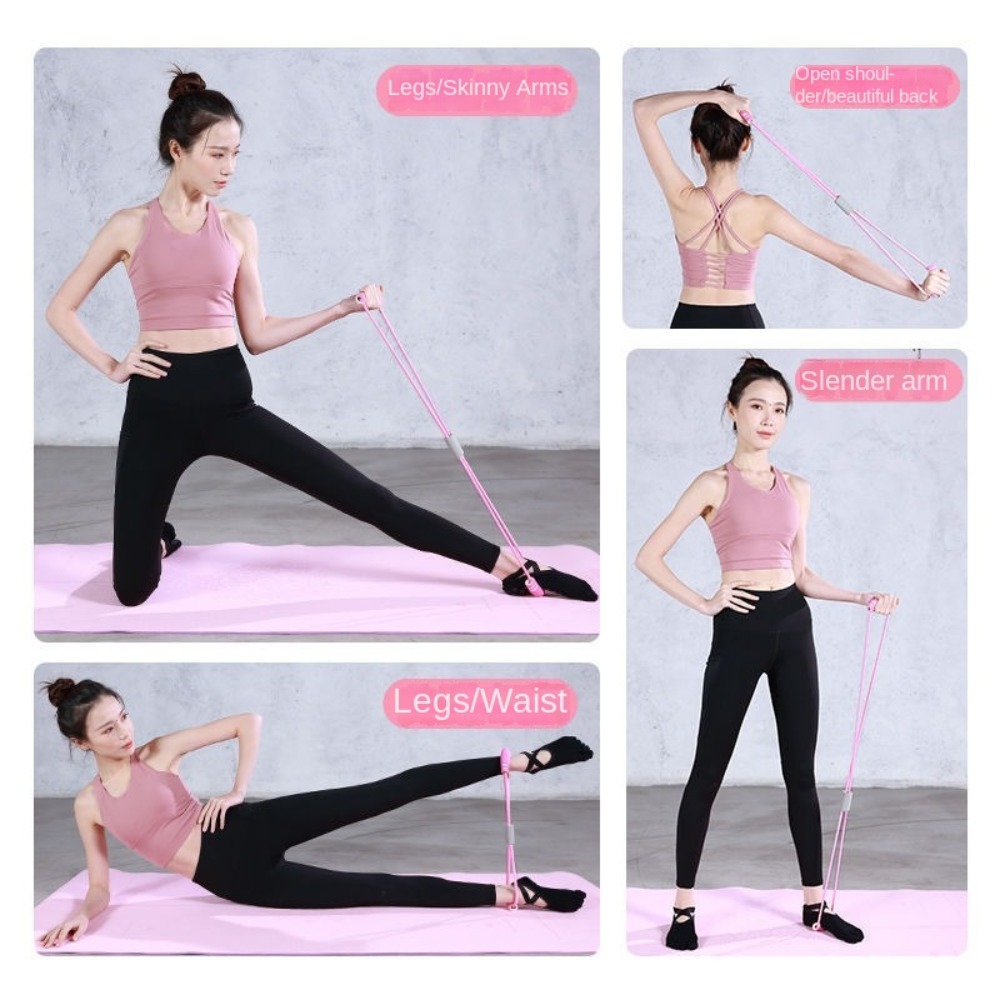 Set de 6 Bandas de Resistencia - Yoga Pedal Puller Fitness Equipment reseña y precio