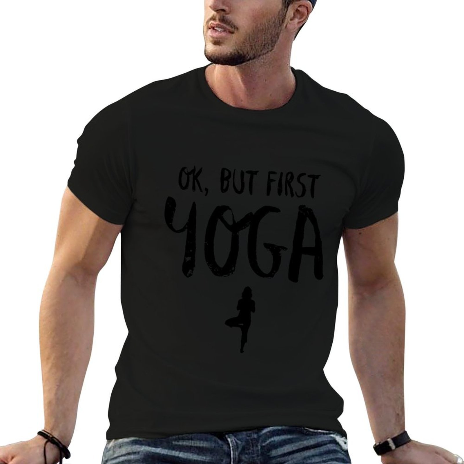 Camiseta divertida para amante - Yoga In Fitness First reseña y precio