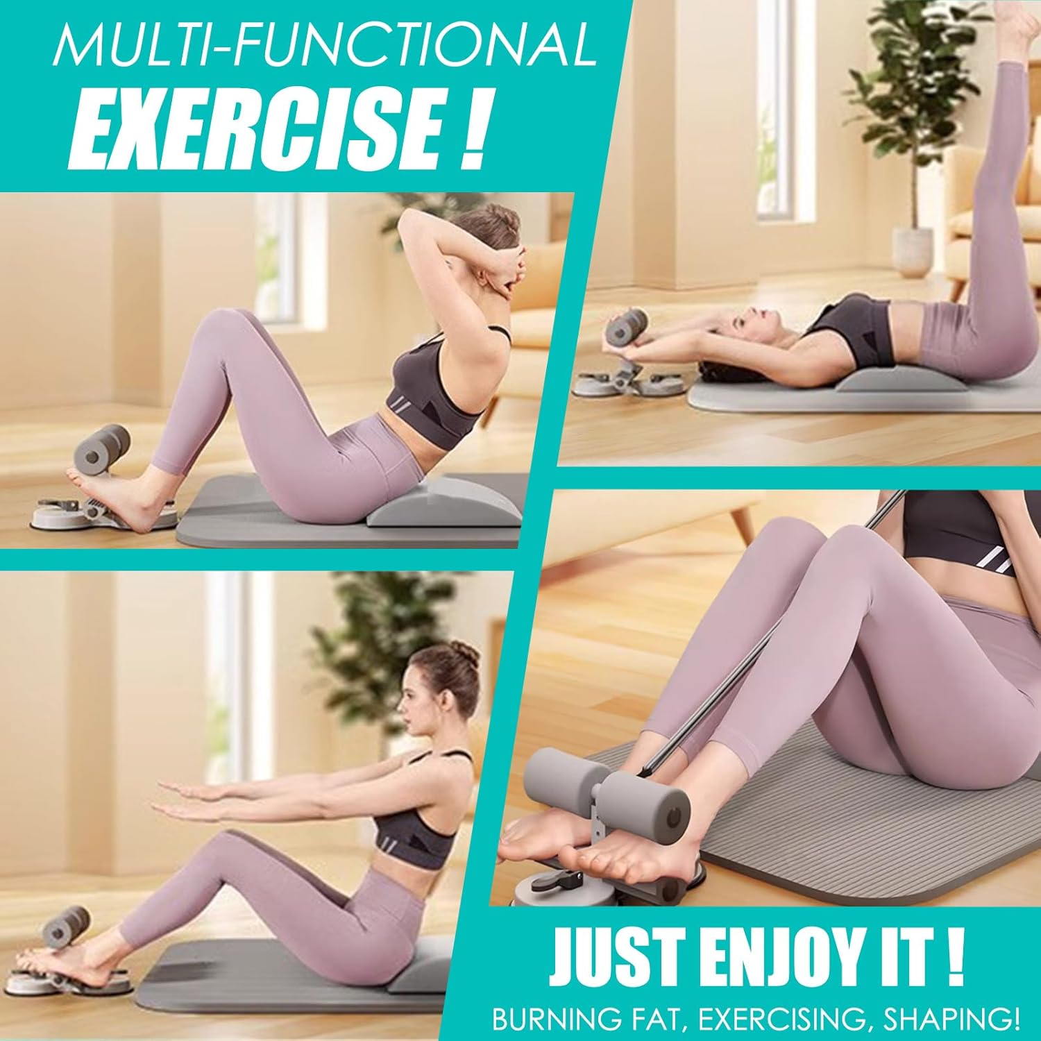 Soporte para pies con barra pa - Sit Up Bar Floor reseña y precio