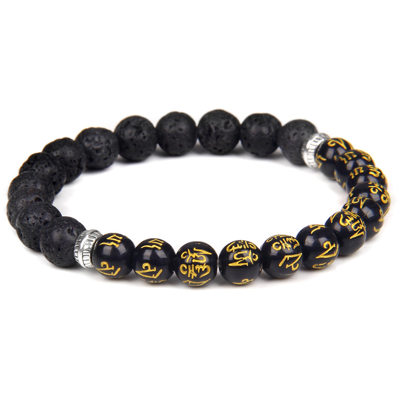 Pulsera de cuentas de piedra d - Yoga Fitness Tracker reseña y precio